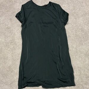 Quince Forest Green Dress